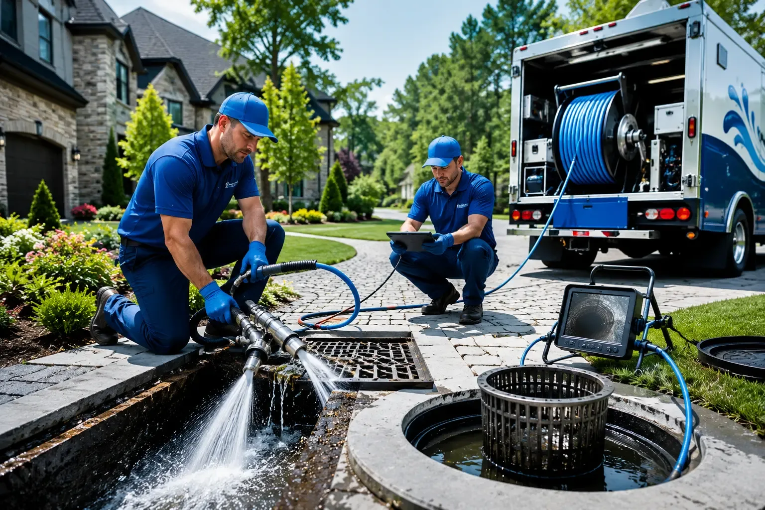 Local outdoor drain cleaning professionals in Westphalia, IA